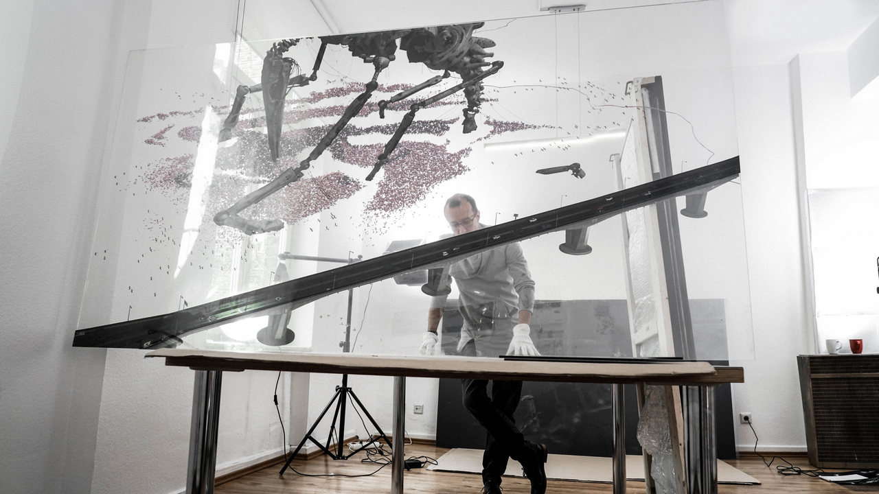 360 minute art exhibition - Mare Nostrum